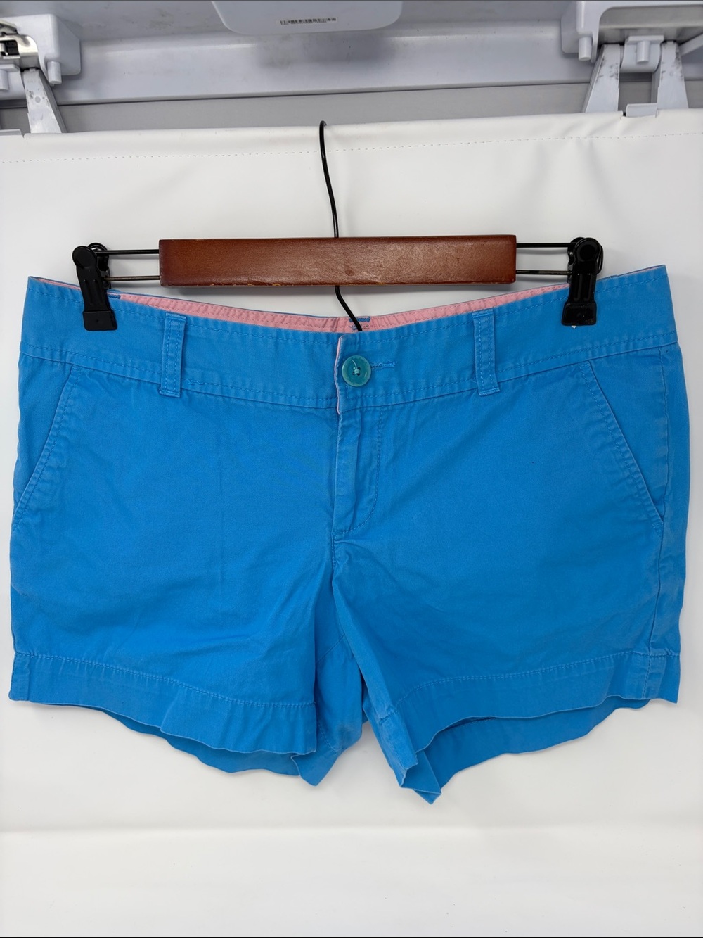 Lilly Pulitzer Blue Callahan Shorts Size 8 Excellent Condition